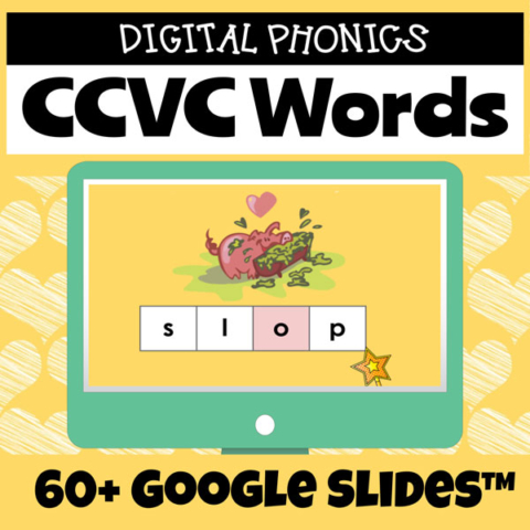 digital phonics ccvc words