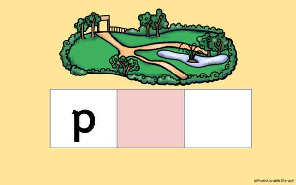 image of park with p
