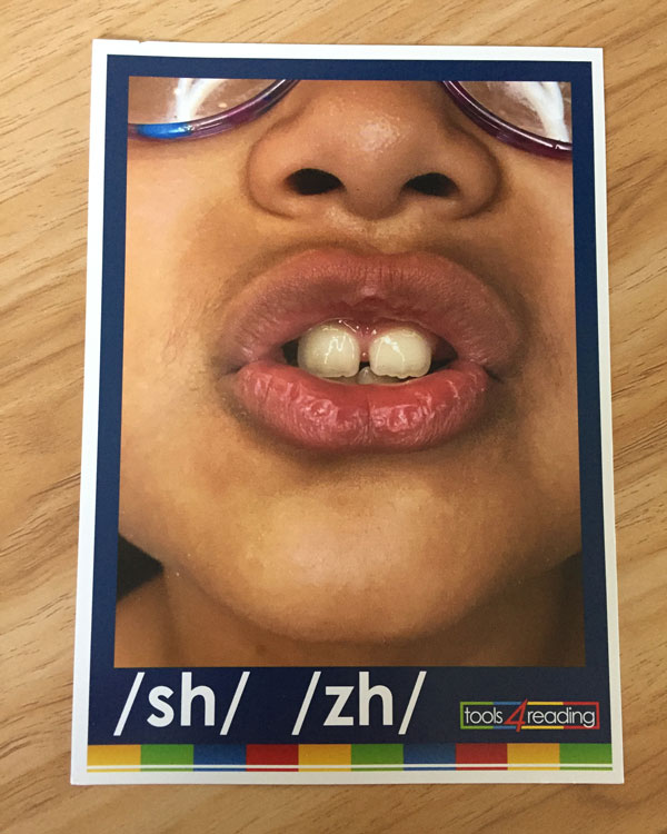 lip card from tools 4 reading
