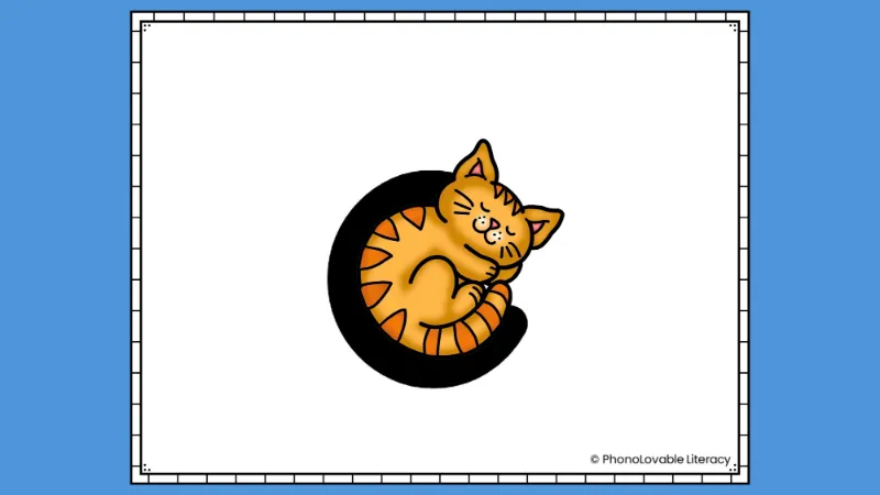 Embedded letter c sound with cat.