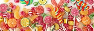 Letter sound l featured image of lollipops.