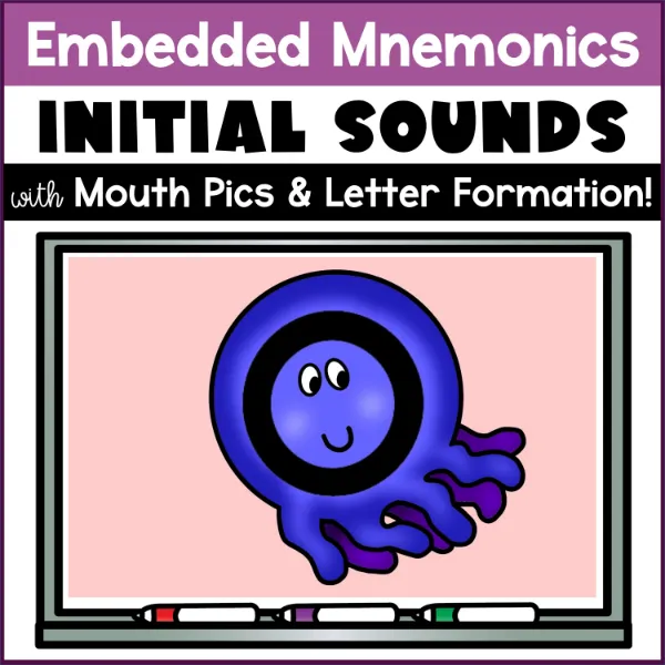 Initial sound digital slides cover.